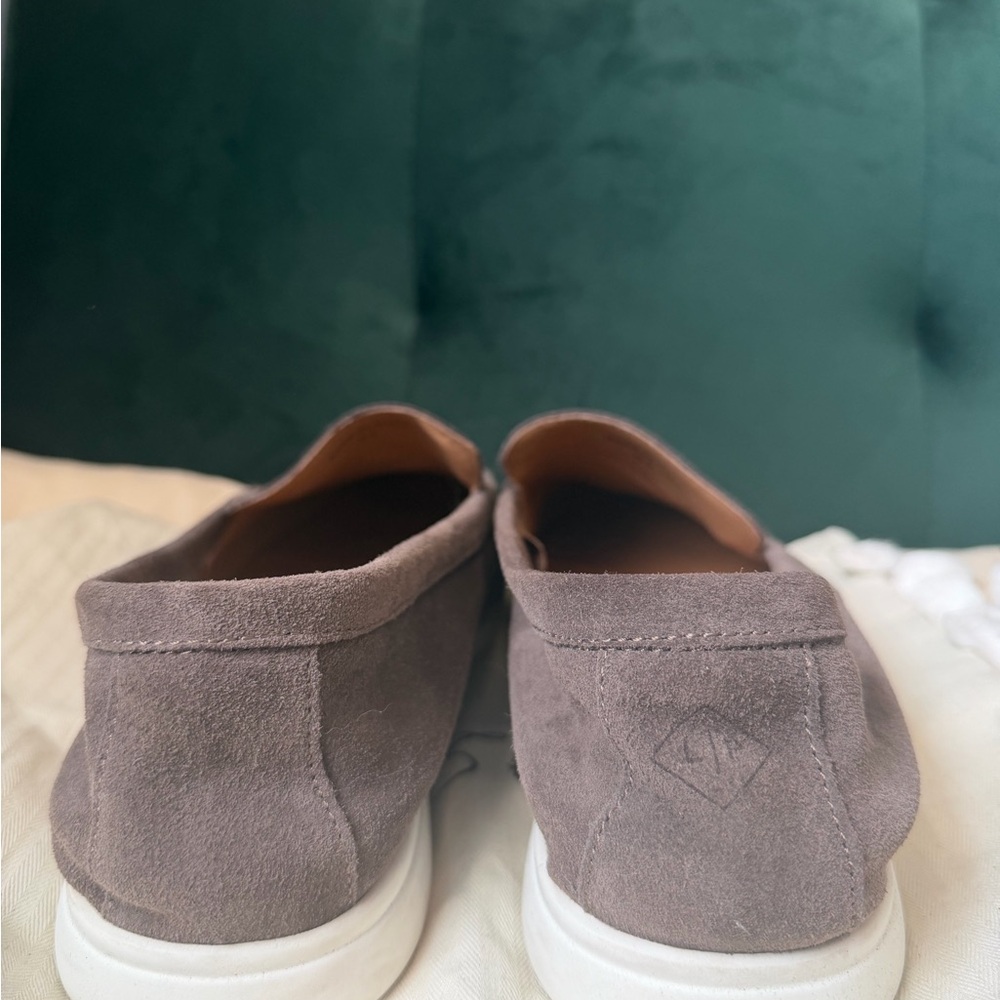 Men's Suede Loafers in Brown